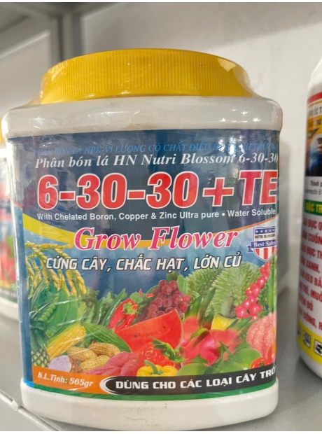 PHÂN BÓN LÁ 6-30-30 TE