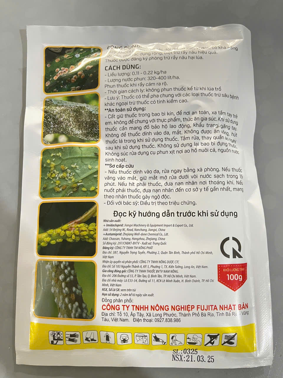 Thuốc trừ sâu uy tín ở Cẩm Mỹ